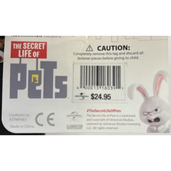 Universal Studios The Secret Life of Pets BUDDY Dachshund 16" Wiener Dog Plush - Picture 8 of 8